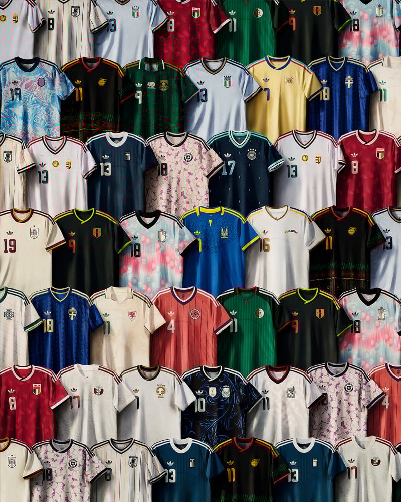 adidas World Cup Away Shirts