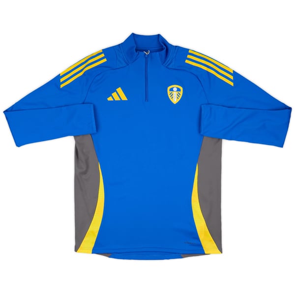 2024-25 Leeds United adidas 1/4 Zip Training Top