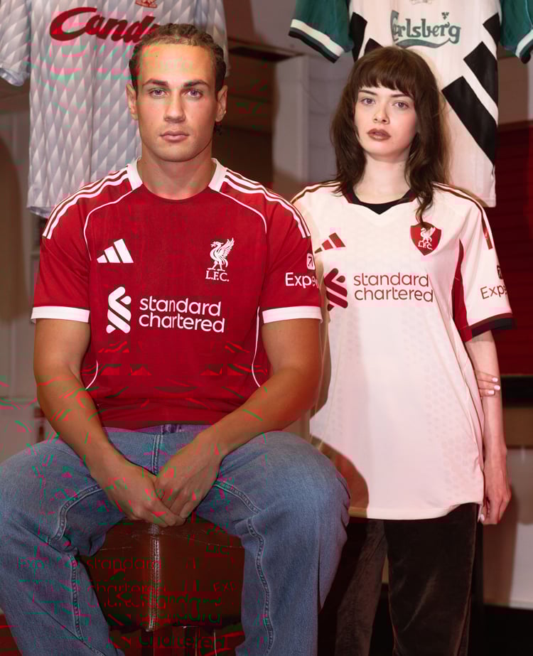The new 2025-26 Liverpool home kit