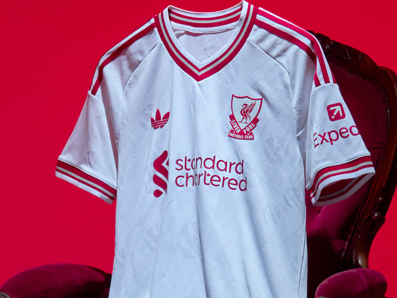 2026-27 Liverpool Away Shirt in white
