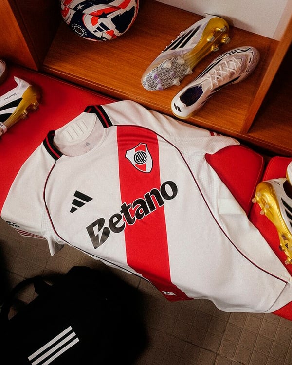 River Plate Home Jersey 2025 Adidas