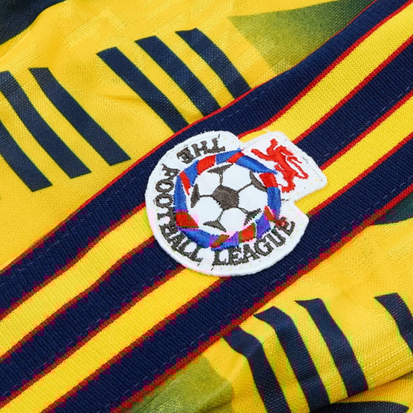 1991-92 Arsenal Match Issue Away L/S Shirt #13