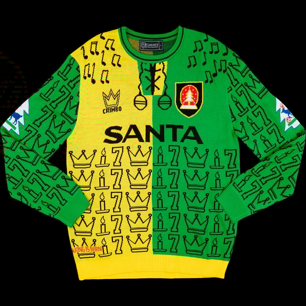 Five Cantonas #7 Christmas Jumper
