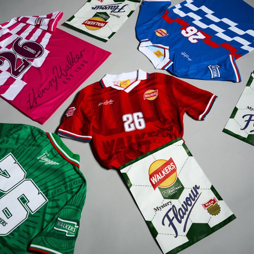Classic Football Shirts x Walkers Mystery Shirt Front