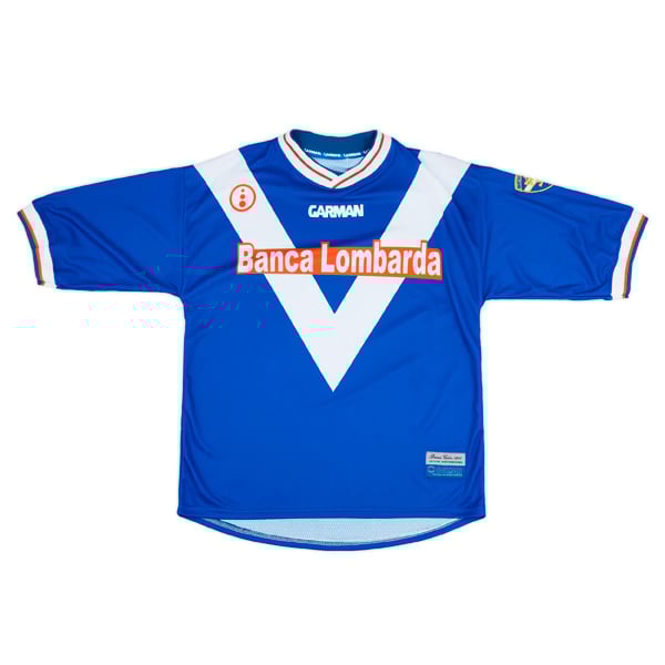 2001-02 Brescia Garman Reissue Home Shirt