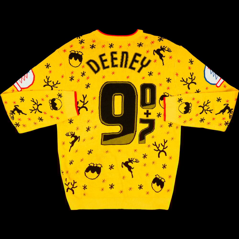 Deeney #9 Snowball Manager Christmas Jumper