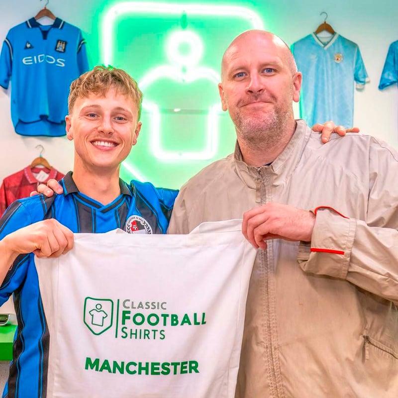 Watch Ellis Platten's Football Shirt Shopping Episode with Steve Bracknall - Available on YouTube
