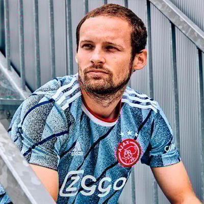 Ajax Away Kit 2020 Adidas Ice Blue