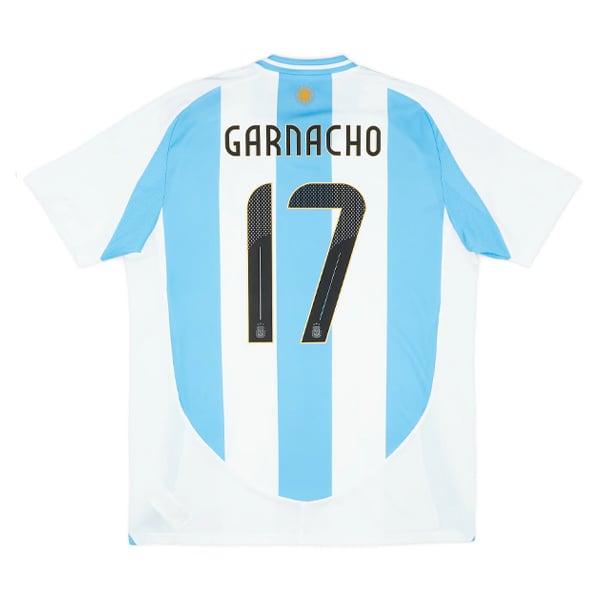 2024-25 Argentina Home Shirt Garnacho #17