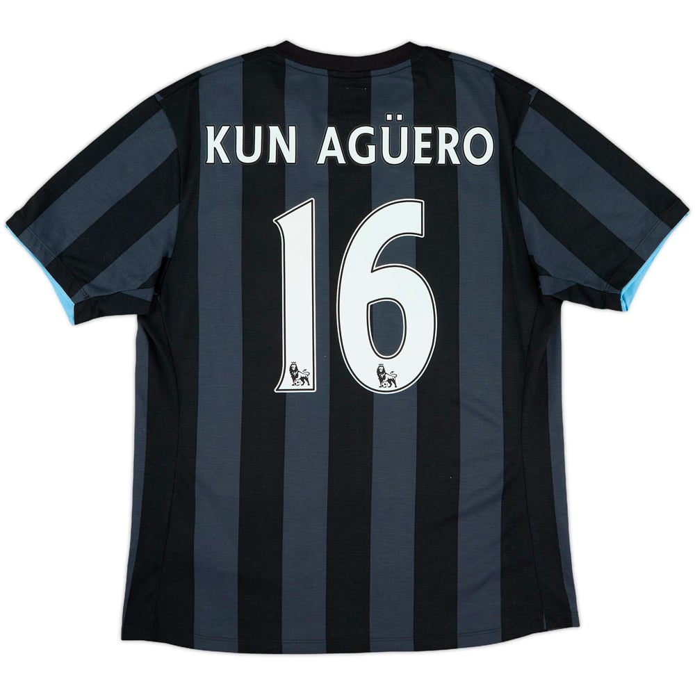 2012-13 Manchester City Third Shirt Kun Aguero #16 - 7/10 - (M)