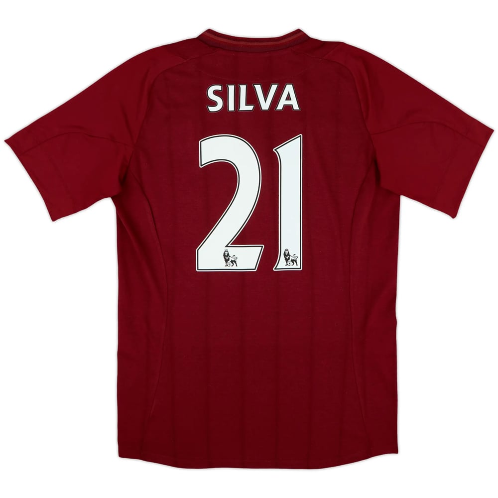 2012-13 Manchester City Away Shirt Silva #21 - 7/10 - (M)