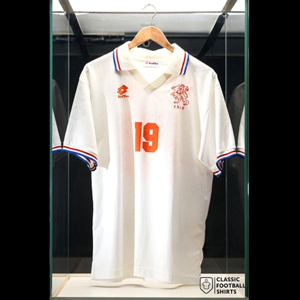 1994 Netherlands Match Issue World Cup Away Shirt van Vossen #19