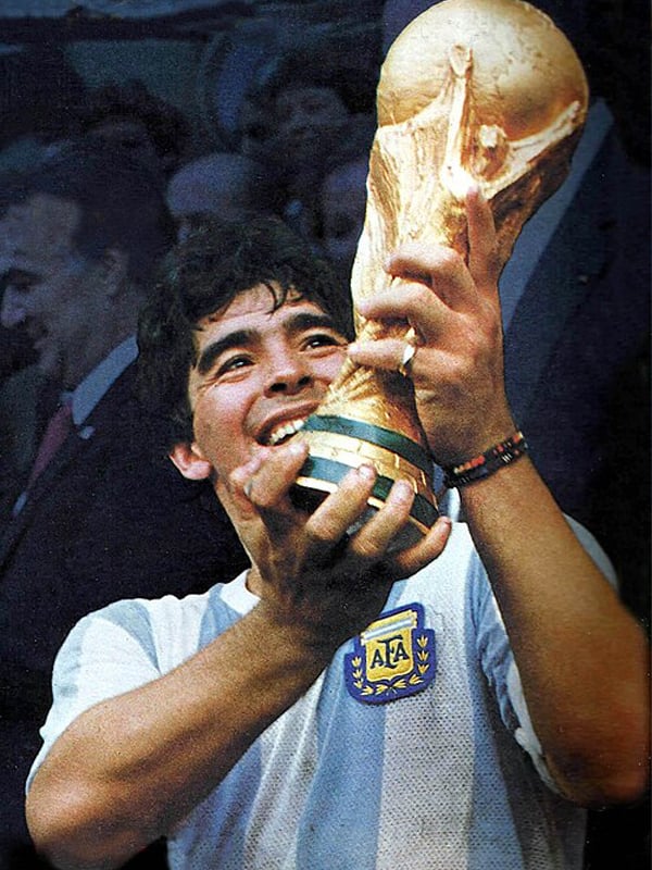 Maradona 1986 World Cup Win