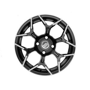 14" MadJax Black Machined Accents x4