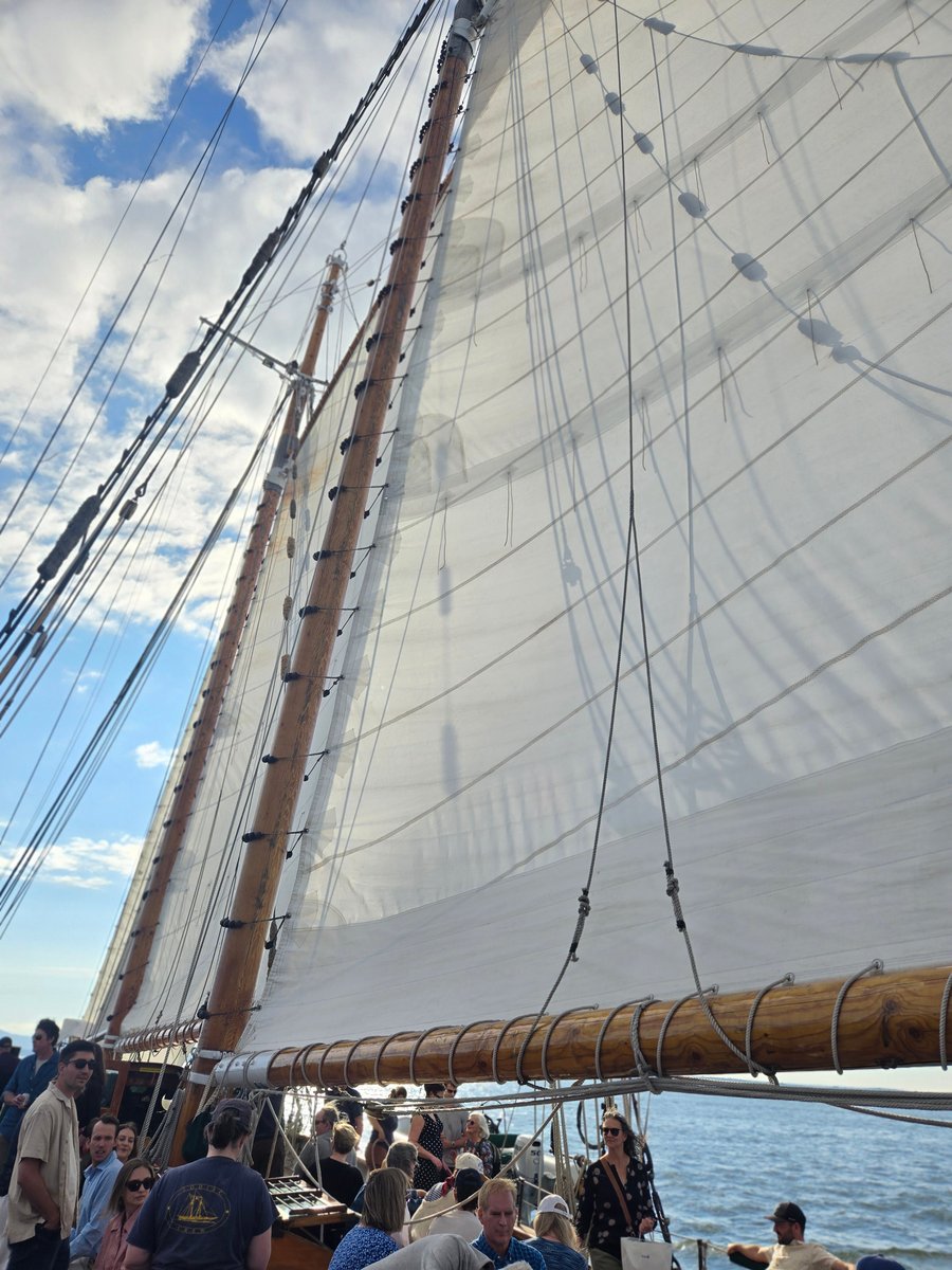 Sailing away!