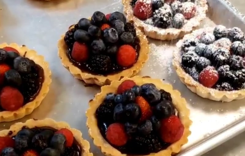 Berry Tarts from Tasty Pastry Shoppe