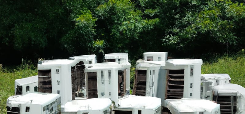 Pile of Dehumidifiers 