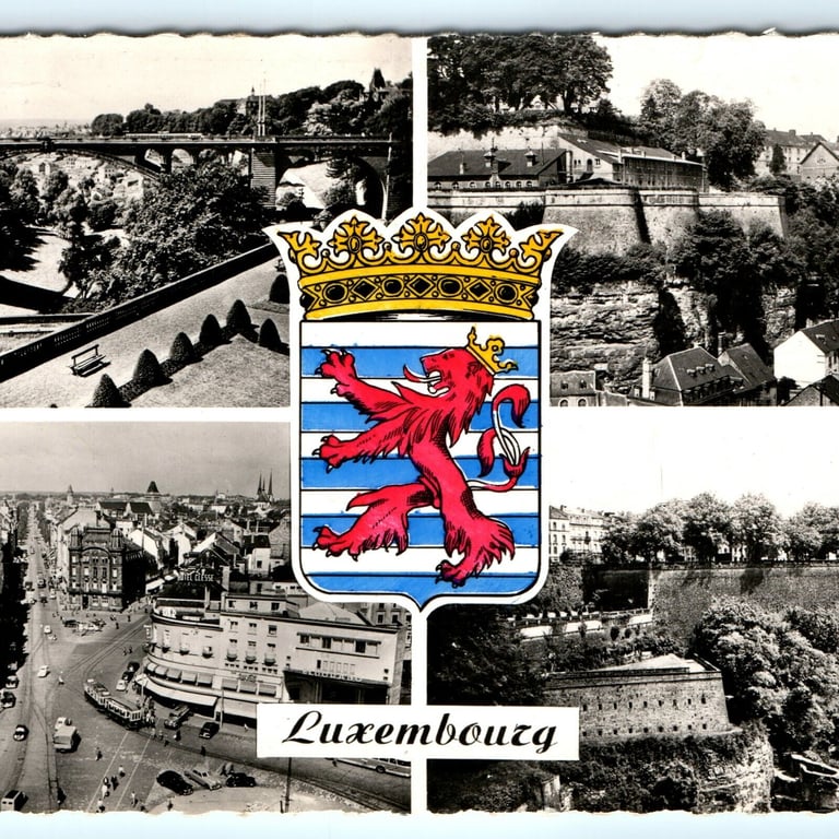 Grand Duchy of Luxembourg Postcard