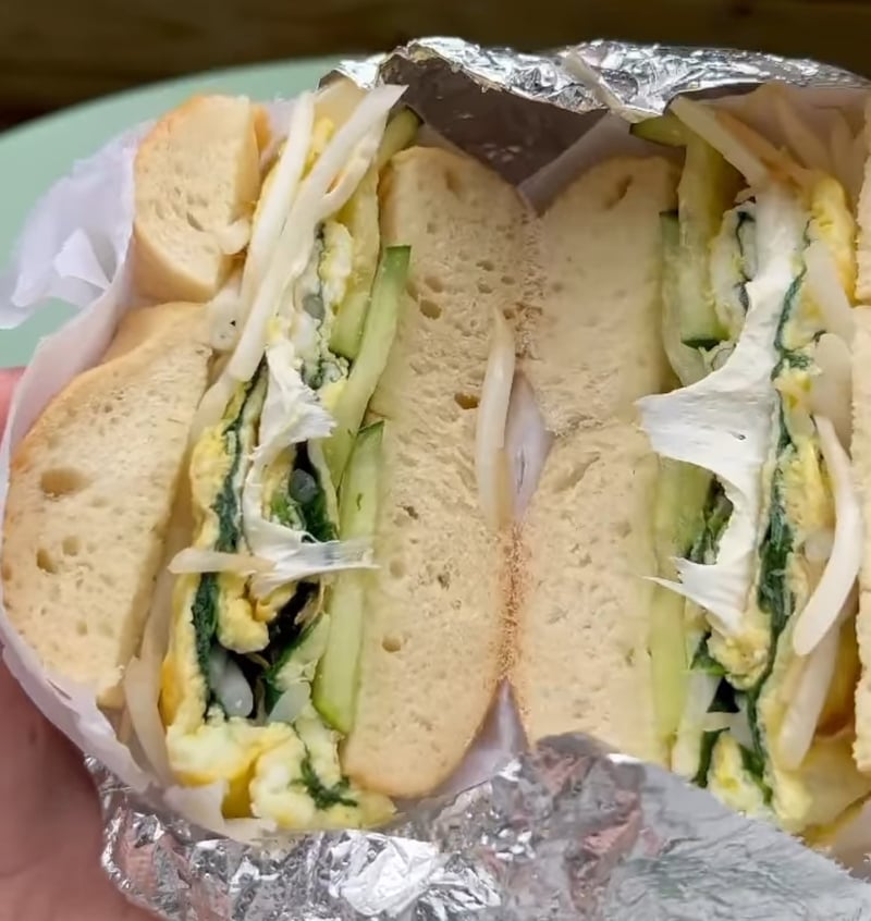 Tompkins Bagel Sandwich