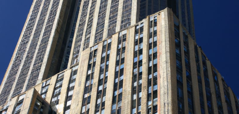Empire State Building on Sunny Day