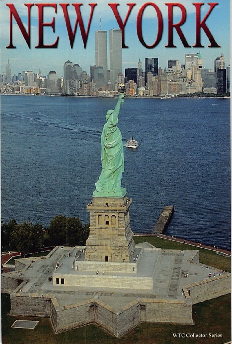 Statue of Liberty New York postcard