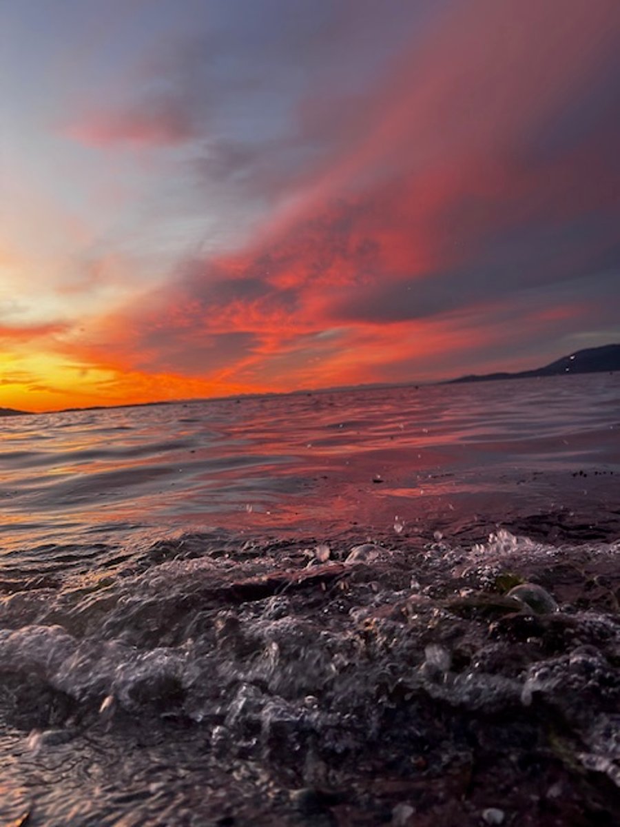 Sunset from Samish Island