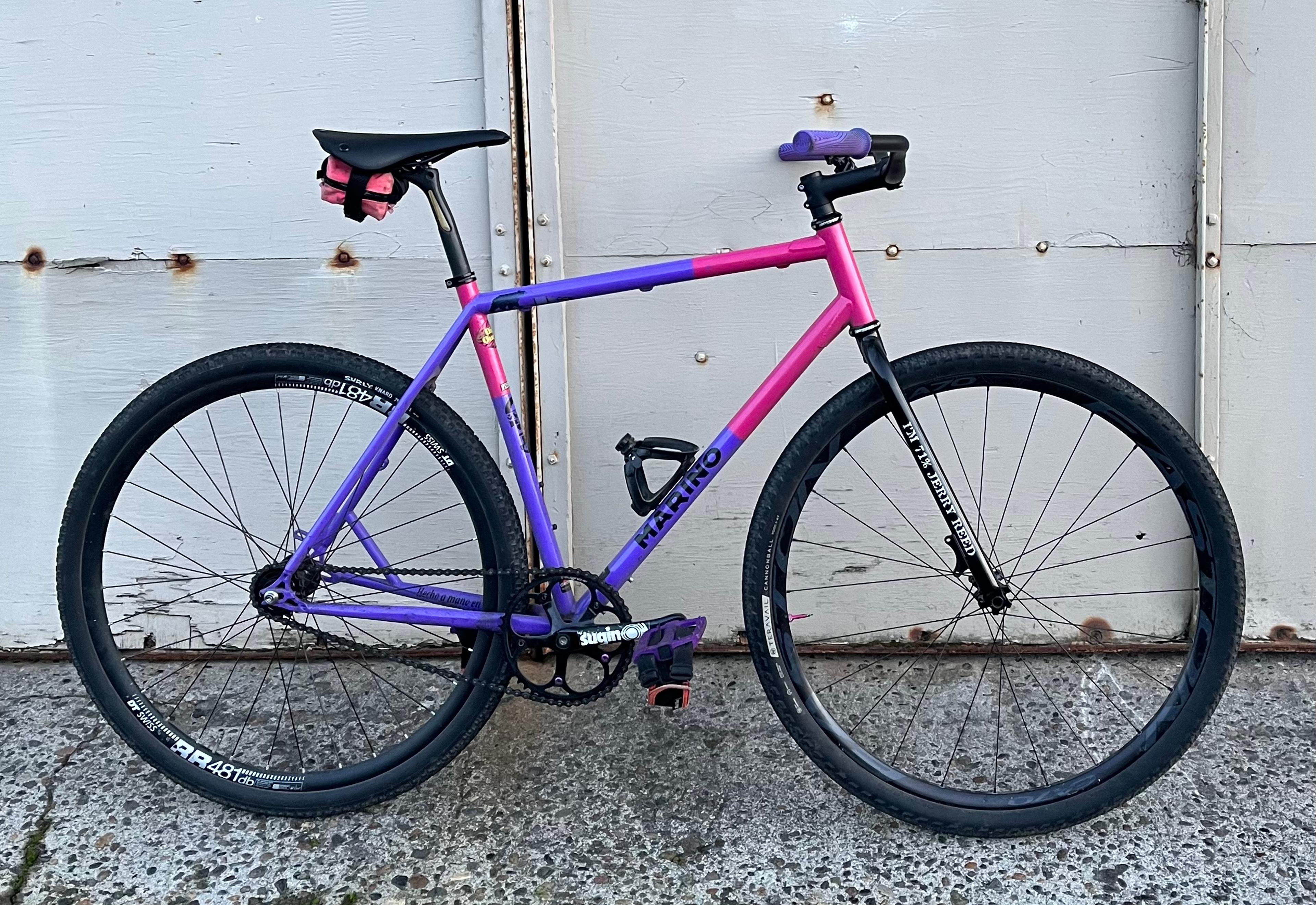 Marino pavement-is-lava fixie
