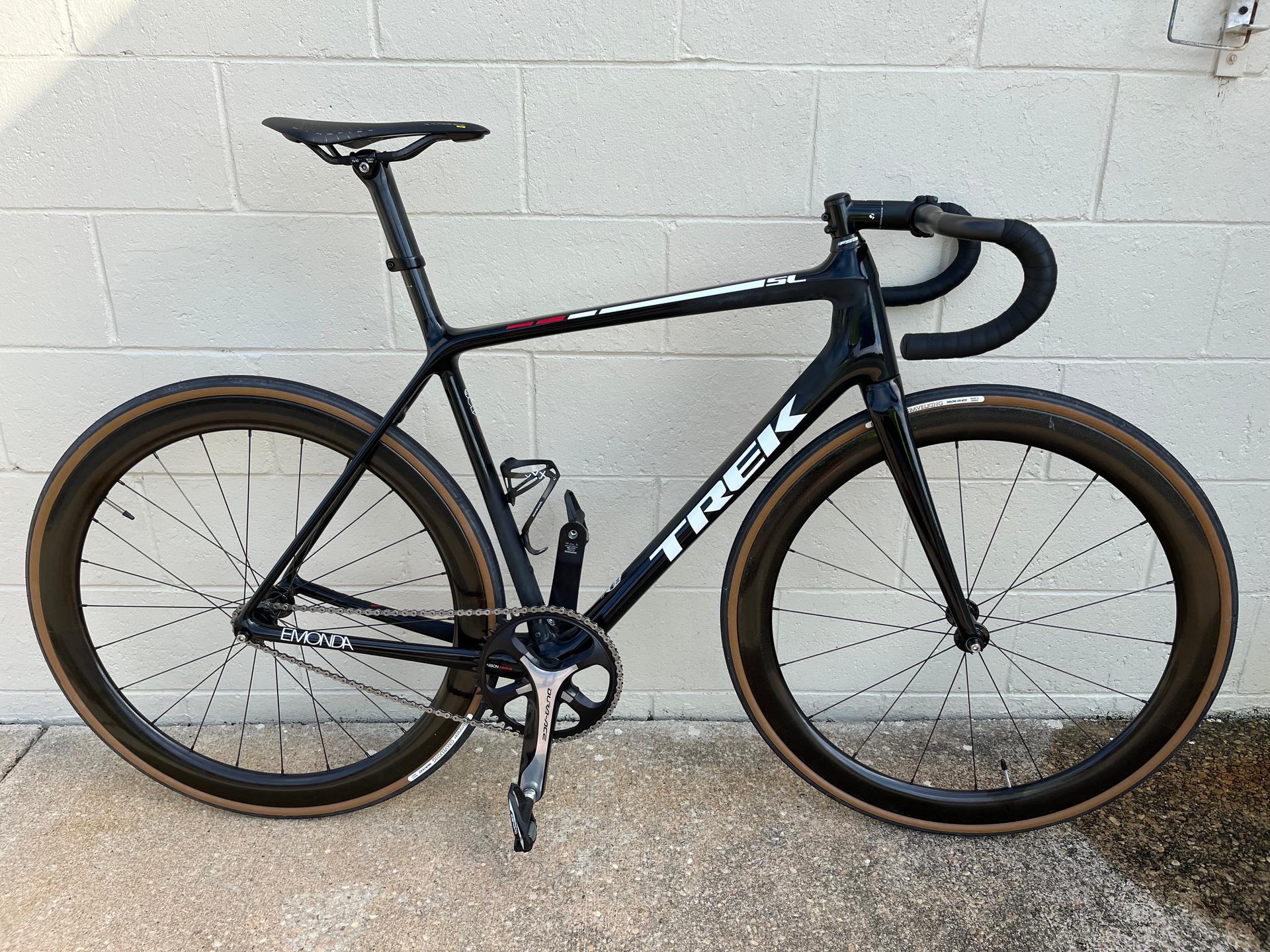 Trek Emonda fixed gear conversion 