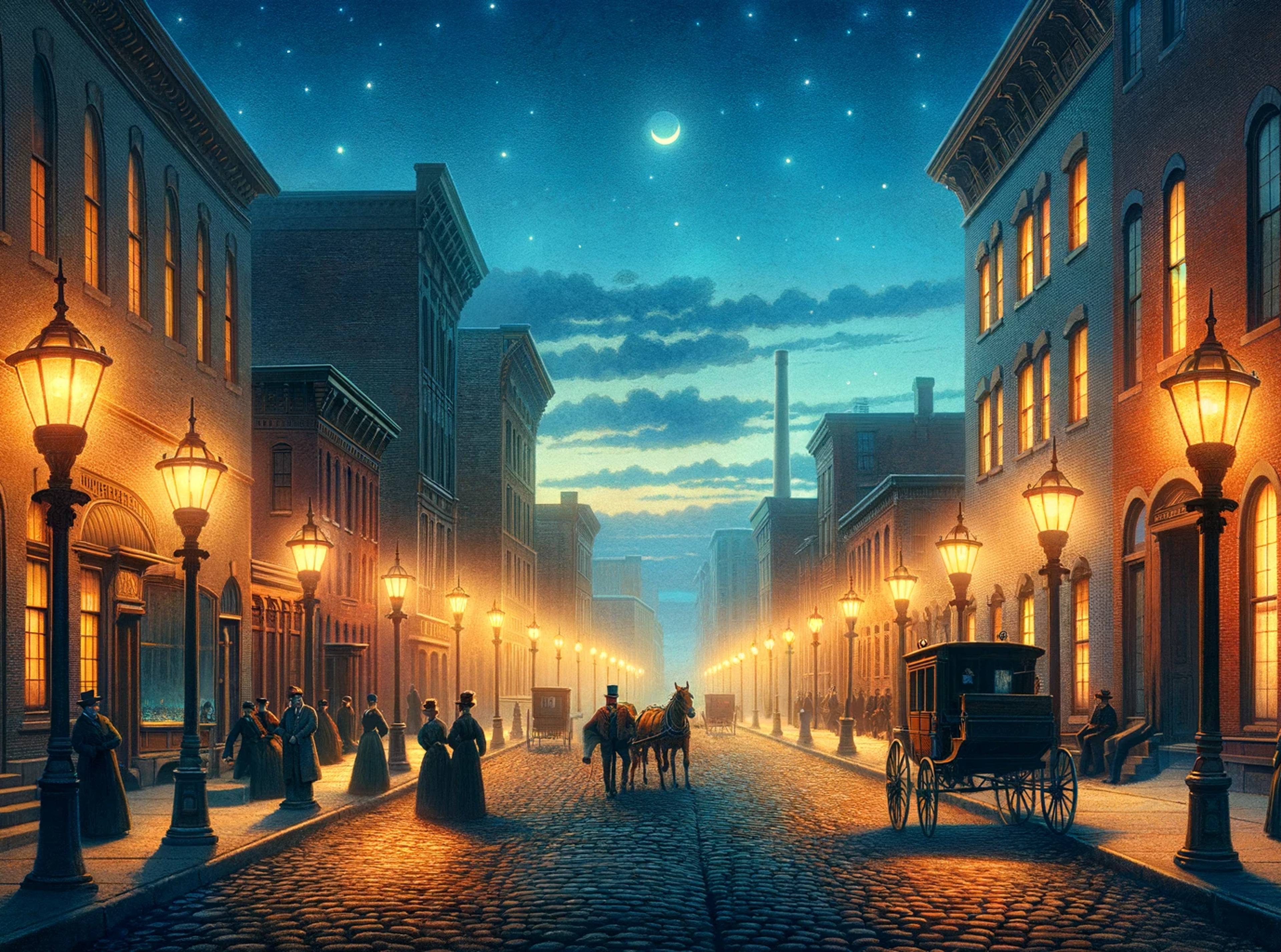 Buffalo NY: The First City with Electrically Lit Streets