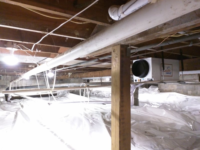 Vapor Barrier in Crawl Space