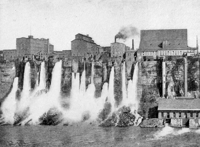 Niagara Falls Early Power Plants