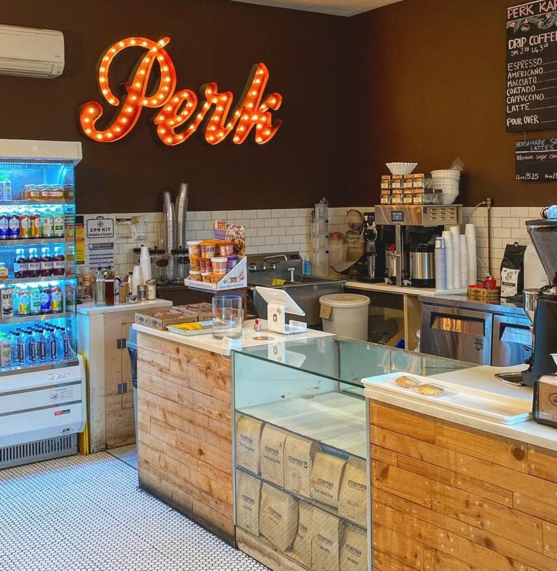 Perk Kafe Counter