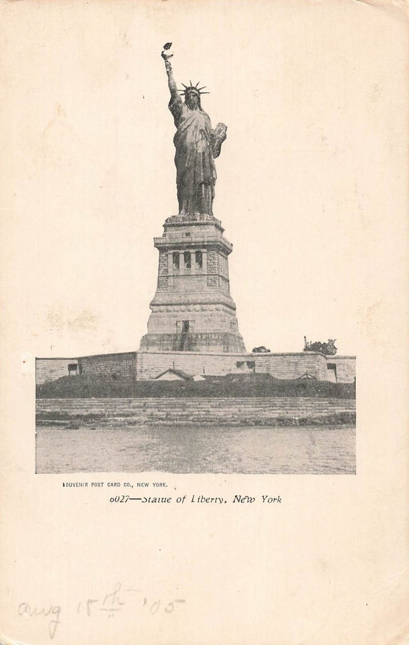 Statue of Liberty Lithograph