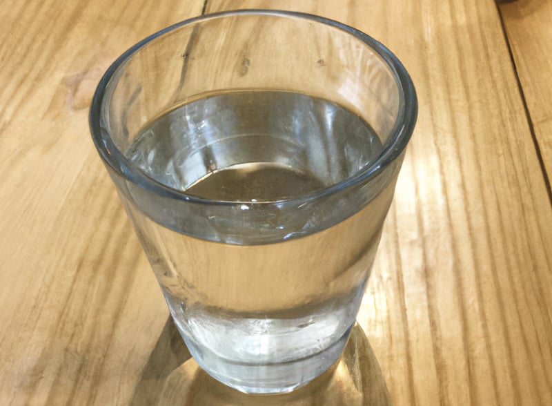 Glass of Distilled Water