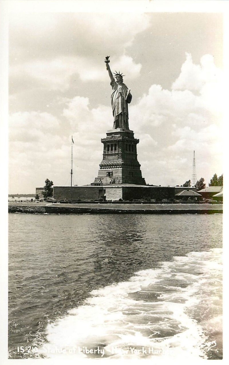 Statue of Liberty RPPC