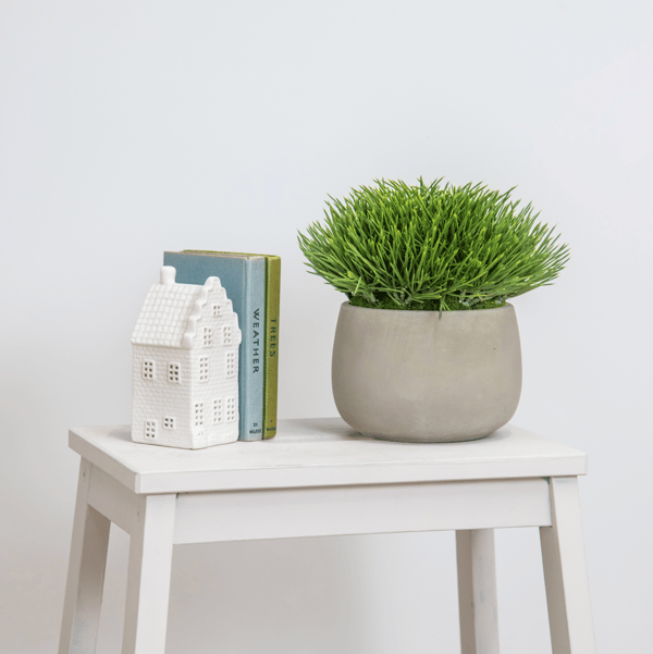 Artificial Grass in pot