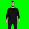 mrbeast in a green screen