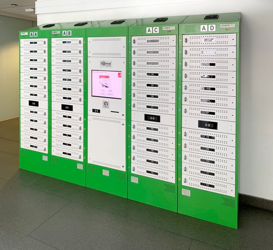 Staffordshire University Smart Lockers