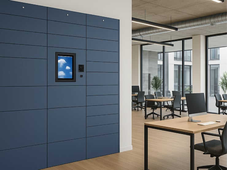 Sovran AI Powered Smart Locker