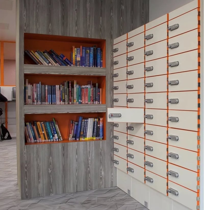 Flexible Charging Lockers in Haringey Sixth Form College