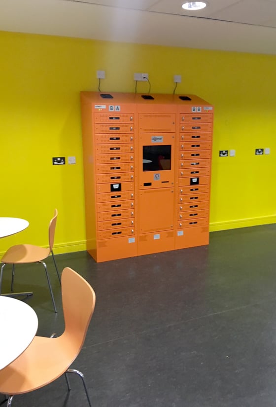 Goldsmiths University Smart Lockers