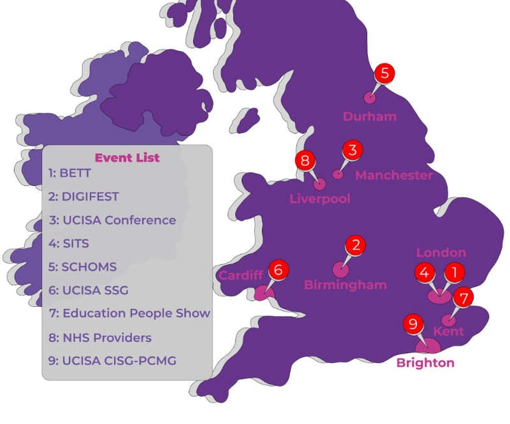 LapSafe® Exhibition List for 2022