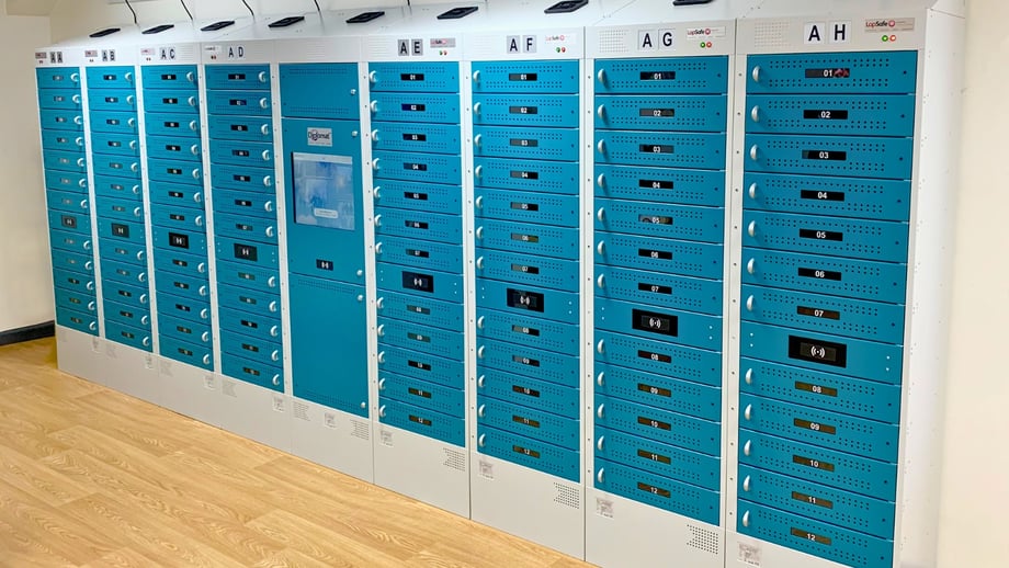 LapSafe®’s DDA Compliance Smart Lockers 