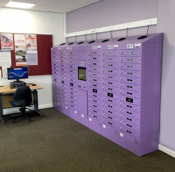 Hull College Smart Lockers