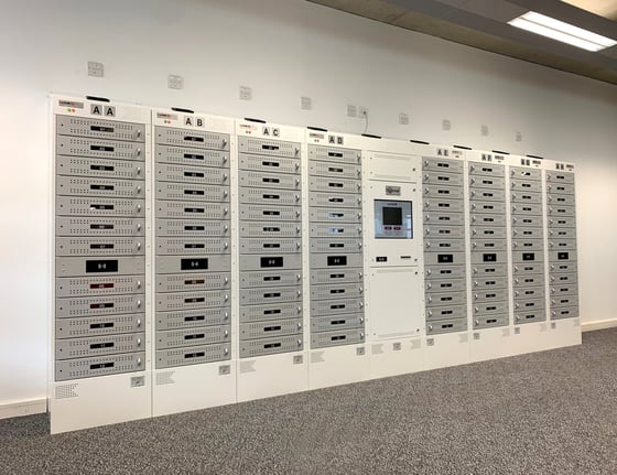 Queen Margaret University Smart Lockers