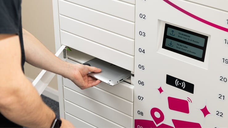 Envoy™ Smart Locker in action