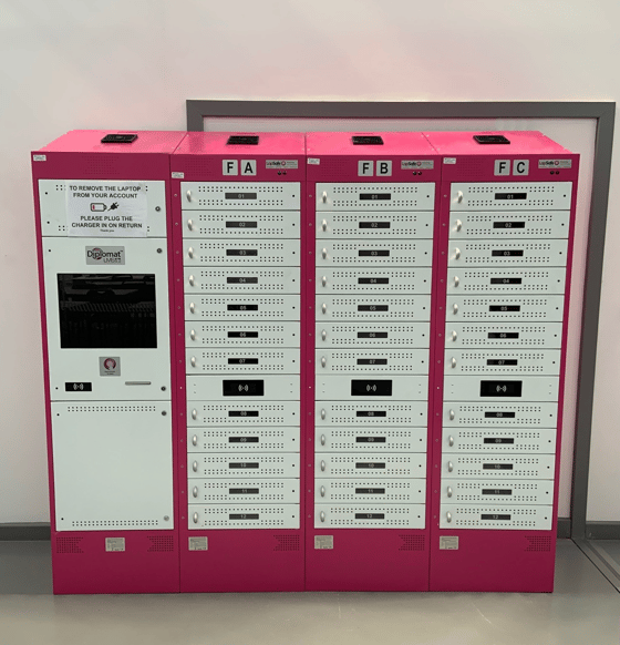 Weston College Smart Lockers