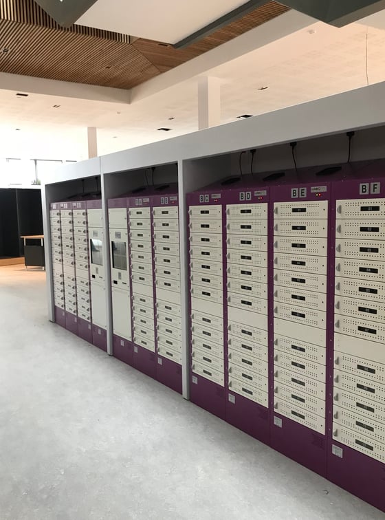 Edge Hill University Smart Lockers