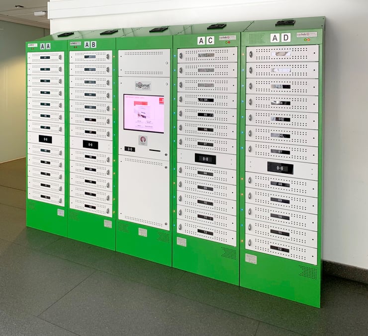 The Diplomat™ Smart Locker at Staffordshire University