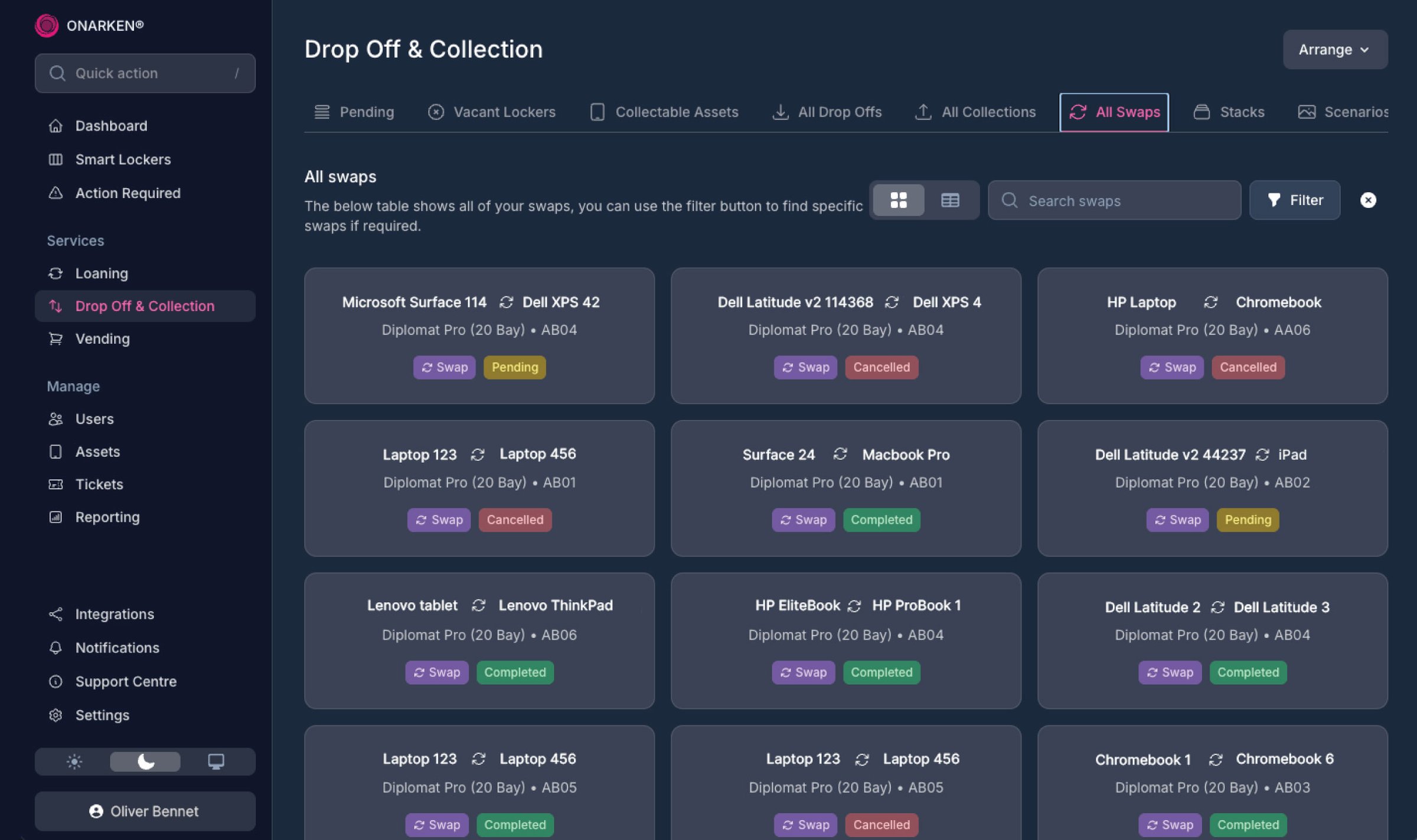 IT Service Desk Lockers Powered By ONARKEN
